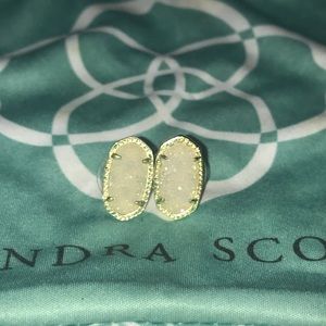 Kendra Scott Ellie Iridescent Drusy Studs